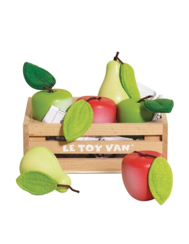 CAGETTE DE POMMES ET POIRES DU MARCHÉ