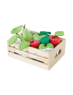 CAGETTE DE POMMES ET POIRES DU MARCHÉ 2