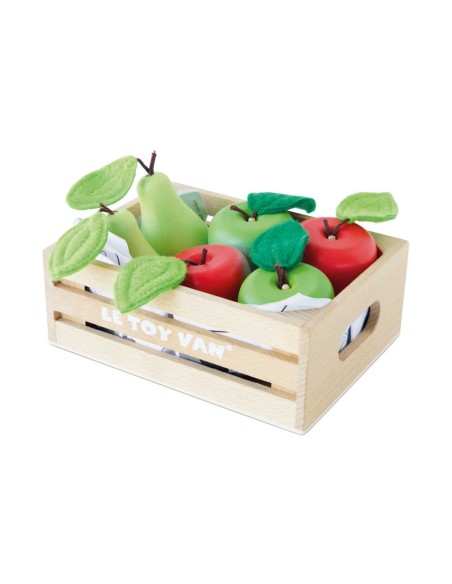 CAGETTE DE POMMES ET POIRES DU MARCHÉ