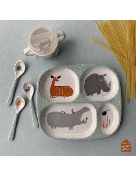 PLATEAU À 4 COMPARTIMENTS LA SAVANE