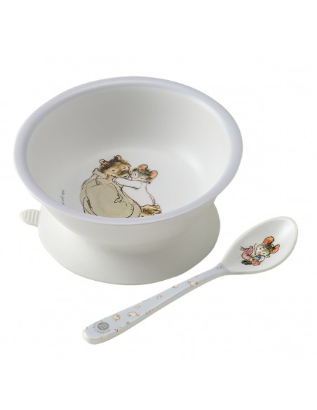 BOL VENTOUSE AVEC CUILLÈRE ERNEST ET CÉLESTINE