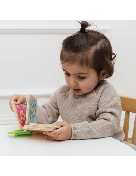 LIVRE EN BOIS - JE COMPTE DE 1 À 10