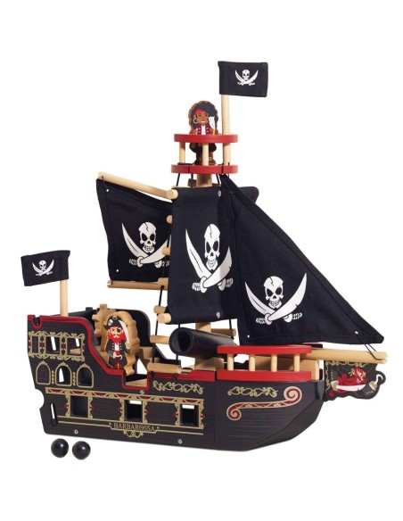 BATEAU PIRATE DU CAPITAINE BARBEROUSSE
