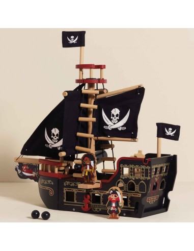 BATEAU PIRATE DU CAPITAINE BARBEROUSSE