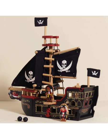 BATEAU PIRATE DU CAPITAINE BARBEROUSSE