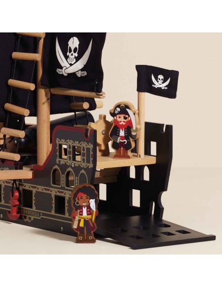 BATEAU PIRATE DU CAPITAINE BARBEROUSSE
