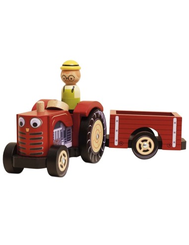 LE TRACTEUR ET SA REMORQUE