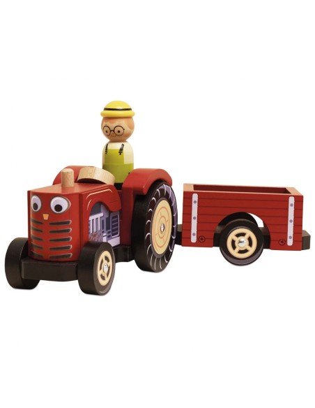 LE TRACTEUR ET SA REMORQUE