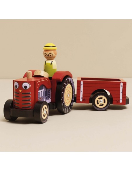 LE TRACTEUR ET SA REMORQUE