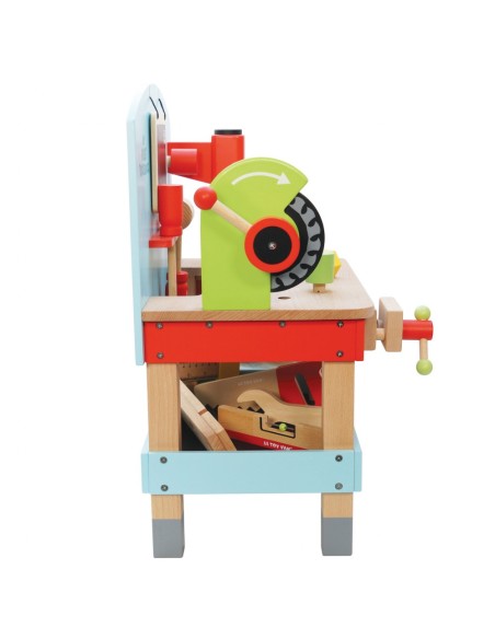 L'ÉTABLI EN BOIS