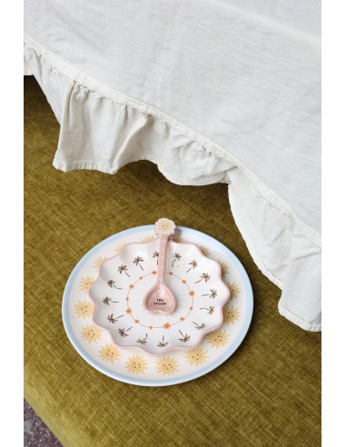 Petite assiette palmiers
