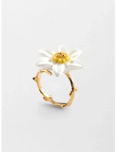 Bague branches Jonquille