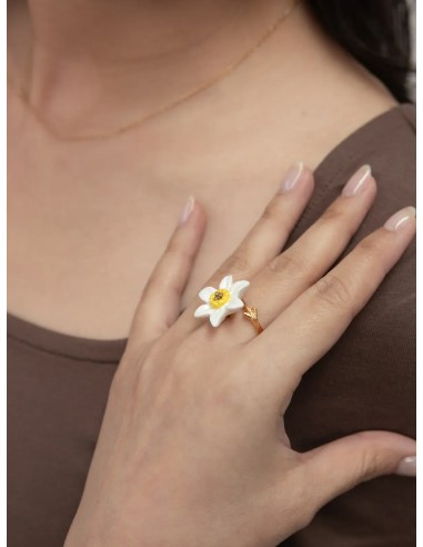 Bague branches Jonquille