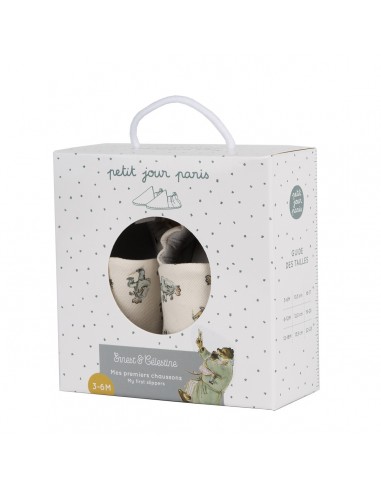 MES 1ER CHAUSSONS ERNEST ET CÉLESTINE 6-12 MOIS