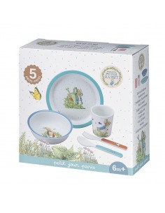 COFFRET CADEAU 5 PIÈCES PIERRE LAPIN BLEU 2