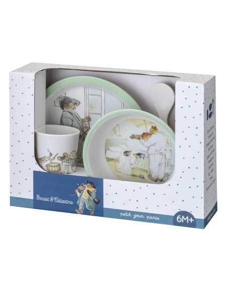 COFFRET CADEAU 5 PIÈCES ERNEST & CELESTINE MUSIQUE