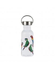 GOURDE EN INOX LES PERROQUETS (0.5L)