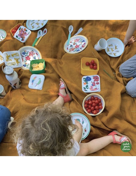 COFFRET CADEAU 5 PIÈCES LES PERROQUETS