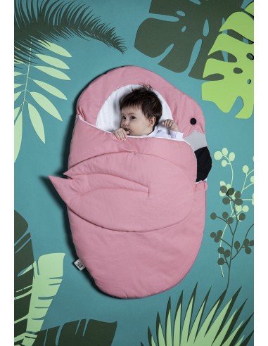 Sac de couchage, chanceliere flamand rose