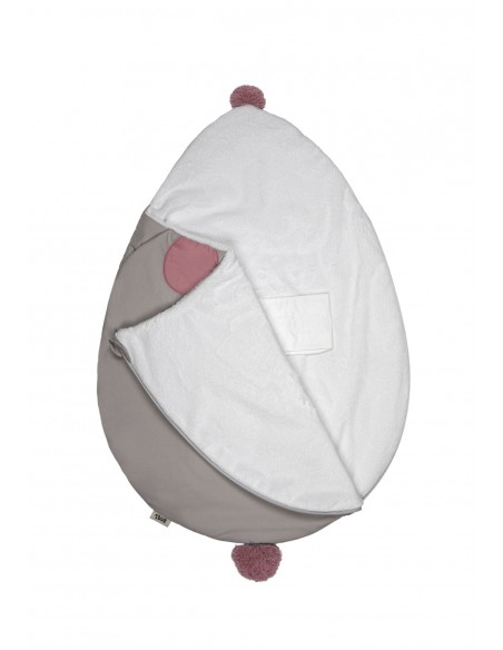 Nid d'ange petite souris rose