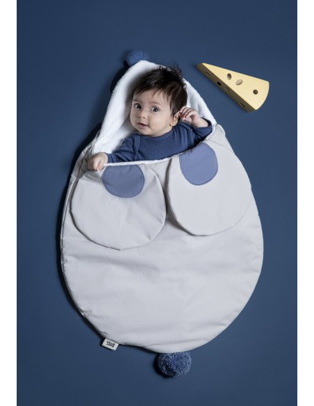 Nid d'ange petite souris bleu