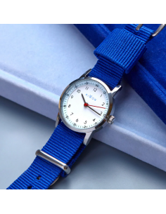 Montre MILLOW classique bleue marine