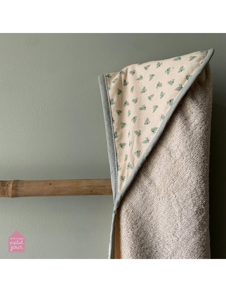 Sortie de bain les lapins