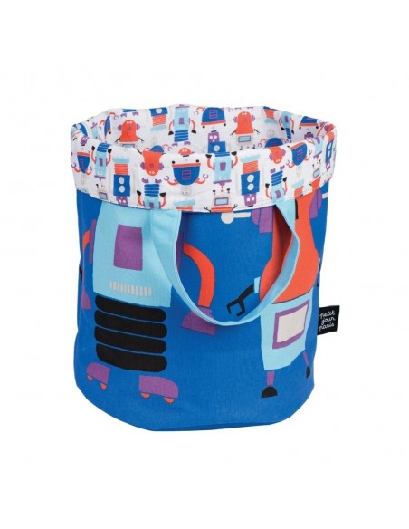 corbeille à jouets / linge les robots