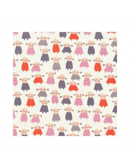 corbeille à jouets / linge les poupées