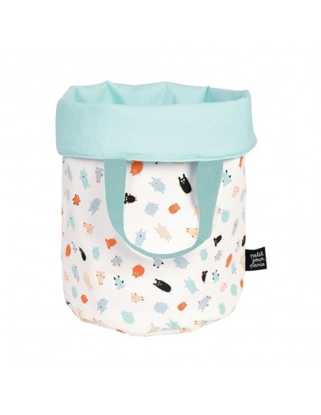 corbeille à jouets / linge doudous