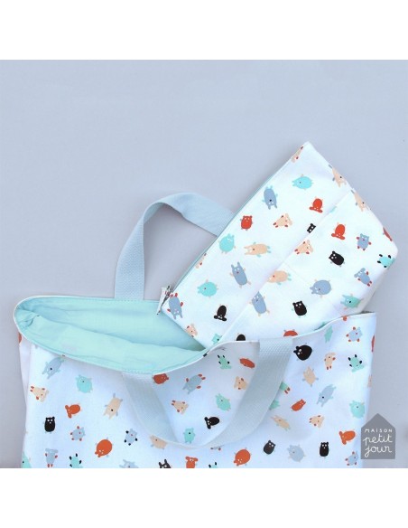 corbeille à jouets / linge doudous