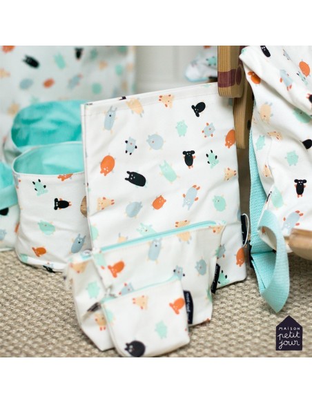 corbeille à jouets / linge doudous