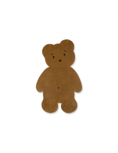 TAPIS OURS JENA - MR BEAR GOLDEN CARAMEL MULTI MIX