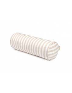 Coussin Java - Taupe stripes natural