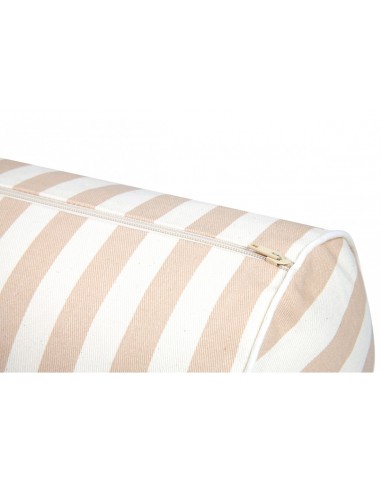 Coussin Java - Taupe stripes natural