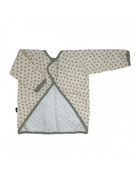 Bavoir à manches les lapins