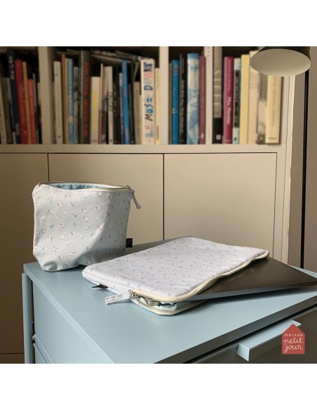 Housse ordinateur les mouettes