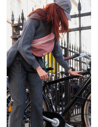 CUSTINE XL LE SAC BANANE Coton recyclé Bois de...