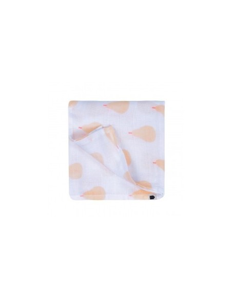 lange poires saumon 70 x 70 cm