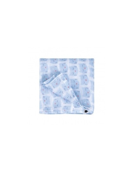 lange chats bleu 70 x 70 cm
