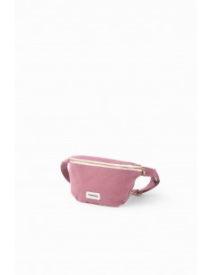 CUSTINE LE SAC BANANE Coton recyclé bois de rose