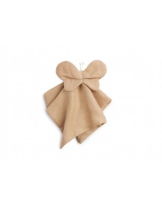 Lin français doudou papillon • sand