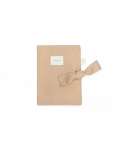 Lin français protège carnet de santé A5 • sand