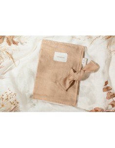Lin français protège carnet de santé A5 • sand 2