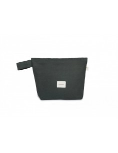 Lin français trousse de toilette • green blue