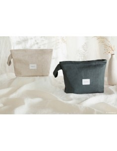 Lin français trousse de toilette • green blue 2