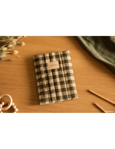 Hyde Park protège-carnet de santé A5 • Green checks