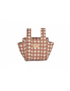 Hyde Park organisateur de poussette • Terracotta Checks