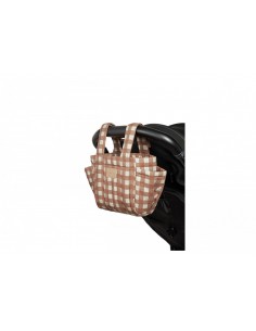Hyde Park organisateur de poussette • Terracotta Checks 2