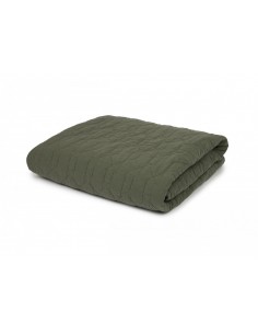 Couverture matelassée Wabi-Sabi • Vetiver
